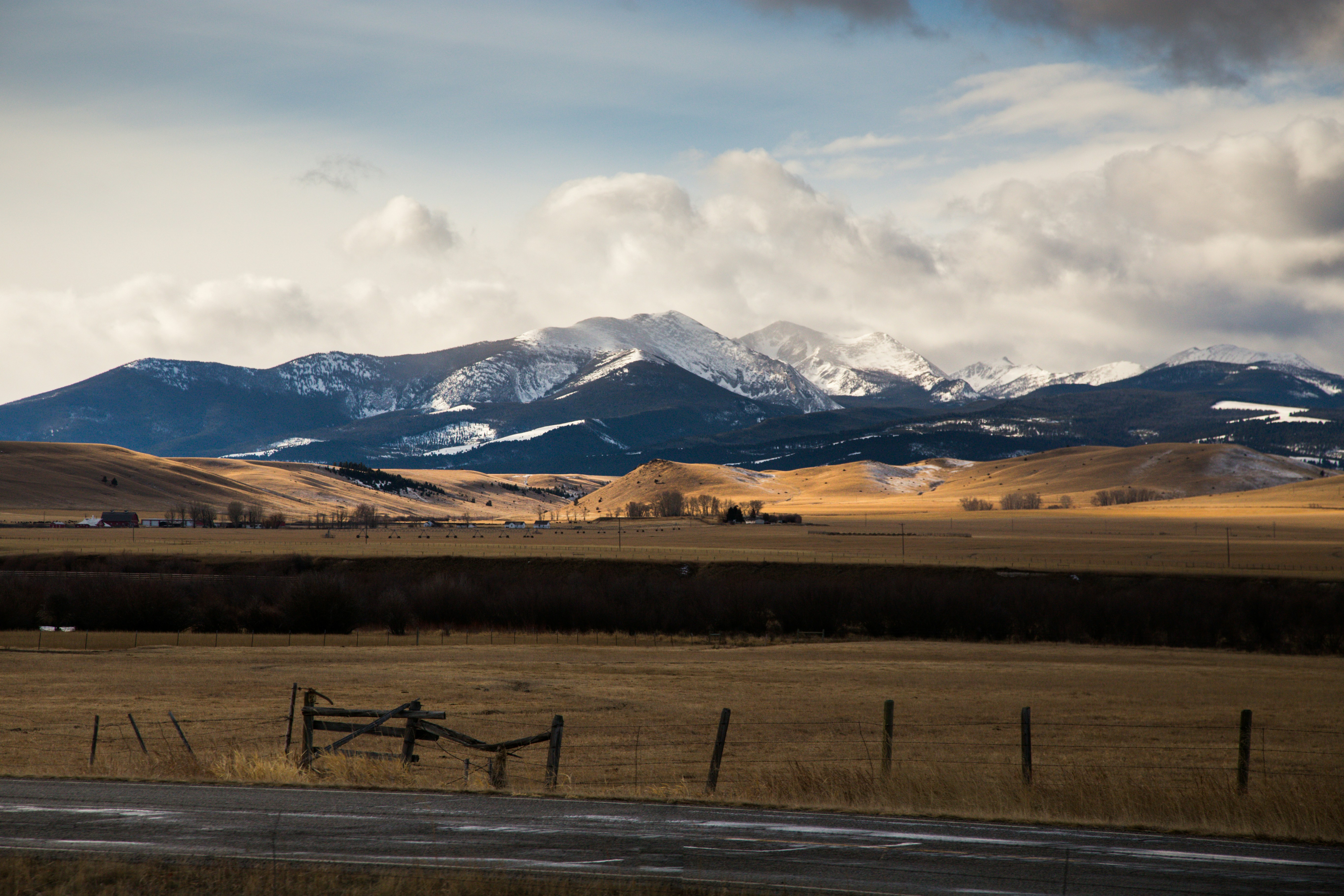 Butte skyline